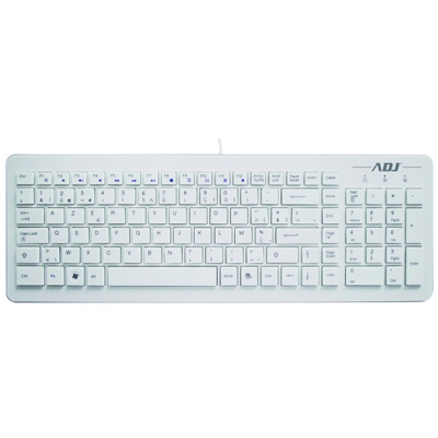 vergeetachtig Zegenen verkoopplan Toetsenbord ADJ TA150 Premium Multimedia Keyboard - USB - AZERTY - Wit -  IT-Nerd Computer Solutions