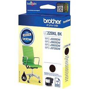 Inkt Brother LC229XL Black - zwart (2400 pages)