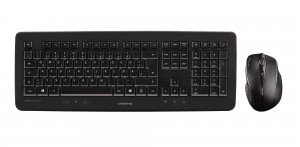 Muis/toetsenbord draadloos CHERRY DW 5100 RF AZERTY BELGIAN BLACK