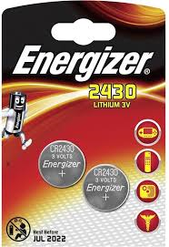 Batterij Energizer Lithium 3V CR 2430