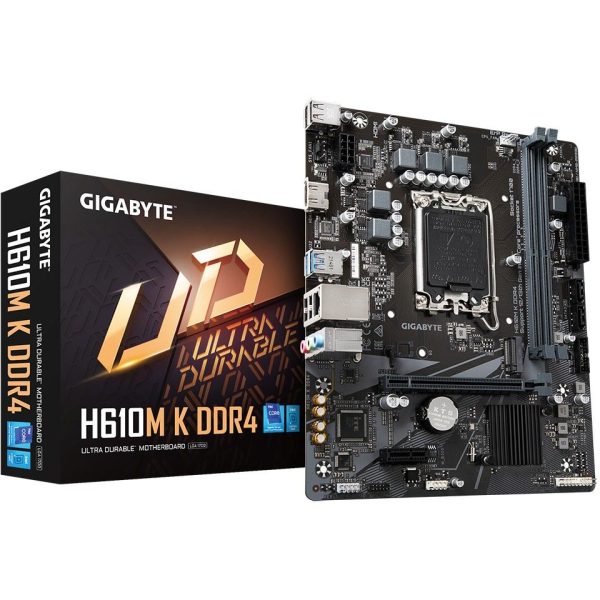 Moederbord Gigabyte H610M K DDR4 LGA1700