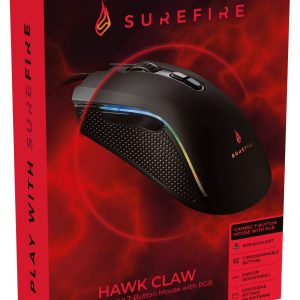 Bediening muis SureFire Hawk Claw Gaming 7-Button with RGB